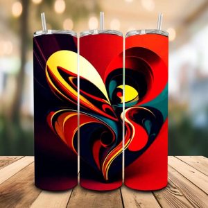 16 oz Tumbler Dreamy Love Stainless Steel Thermal Double Walled Vacuum Insulated Wedding Gift