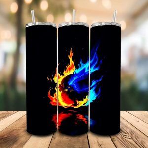 16 oz Tumbler Phoenix Rising Stainless Steel Thermal Double Walled Vacuum Insulated Wedding Gift