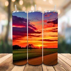 16 oz Tumbler Trip Vibes Nature Lovers Stainless Steel Thermal Double Walled Vacuum Insulated