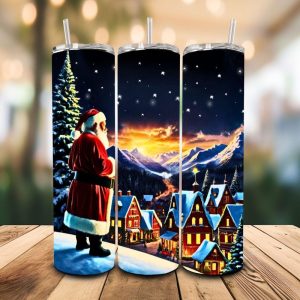 16 oz Tumbler You Better Watch Out Stainless Steel Thermal Double Walled Vacuum Insulated