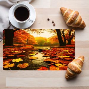 Tempered Glass Cutting Board Magic Forest Decorative Dishwasher Safe Made in USA