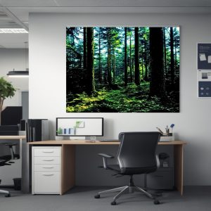 Wall Art Canvas A Day In The Woods Vibrant Elegance Modern Decor Style